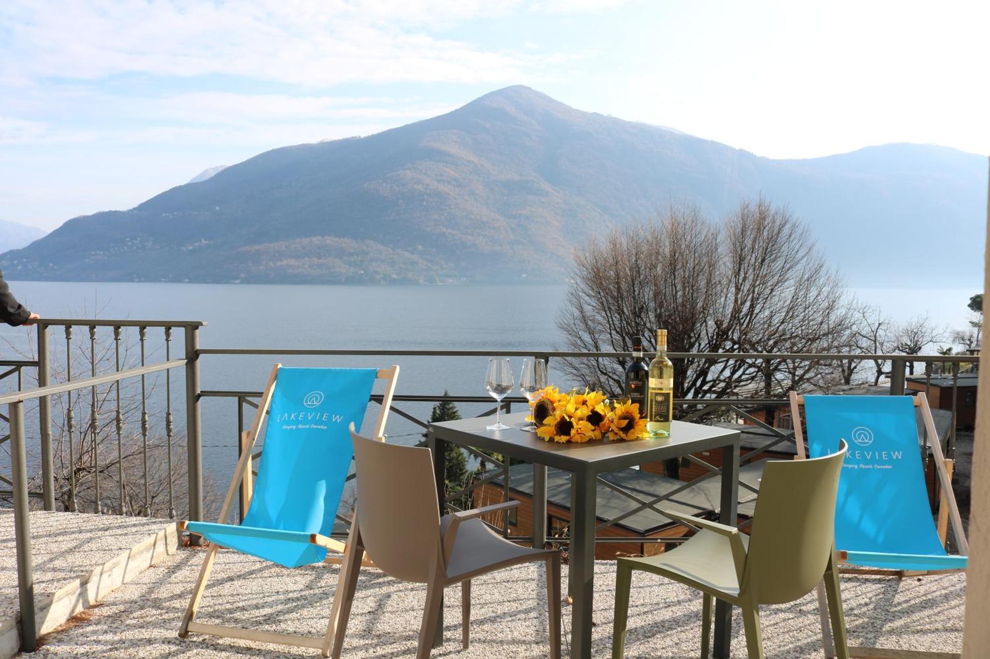 Lakeview Cannobio Camping & Resort Exteriör bild