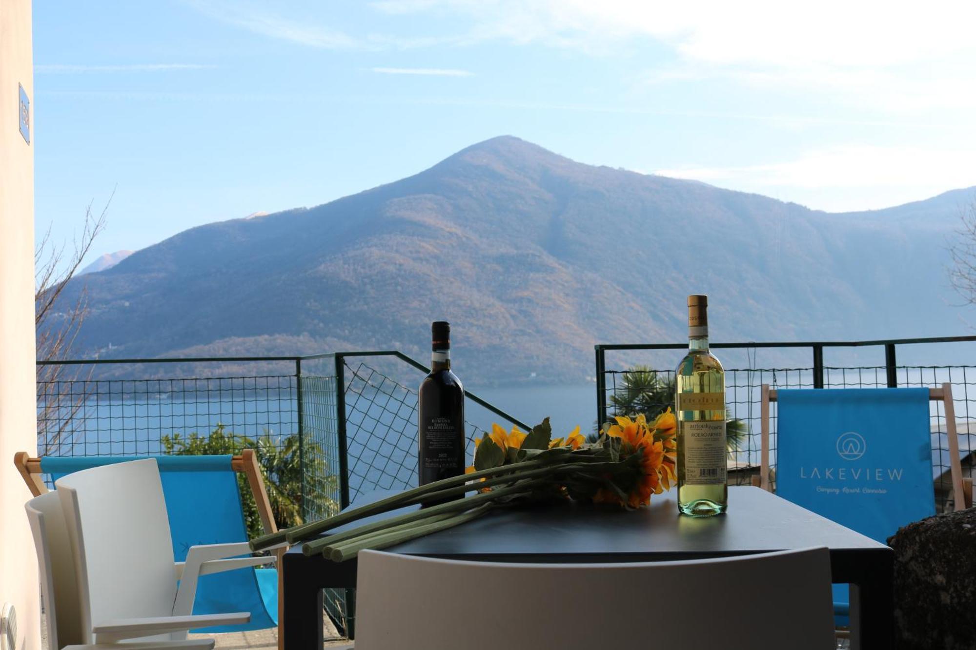Lakeview Cannobio Camping & Resort Exteriör bild