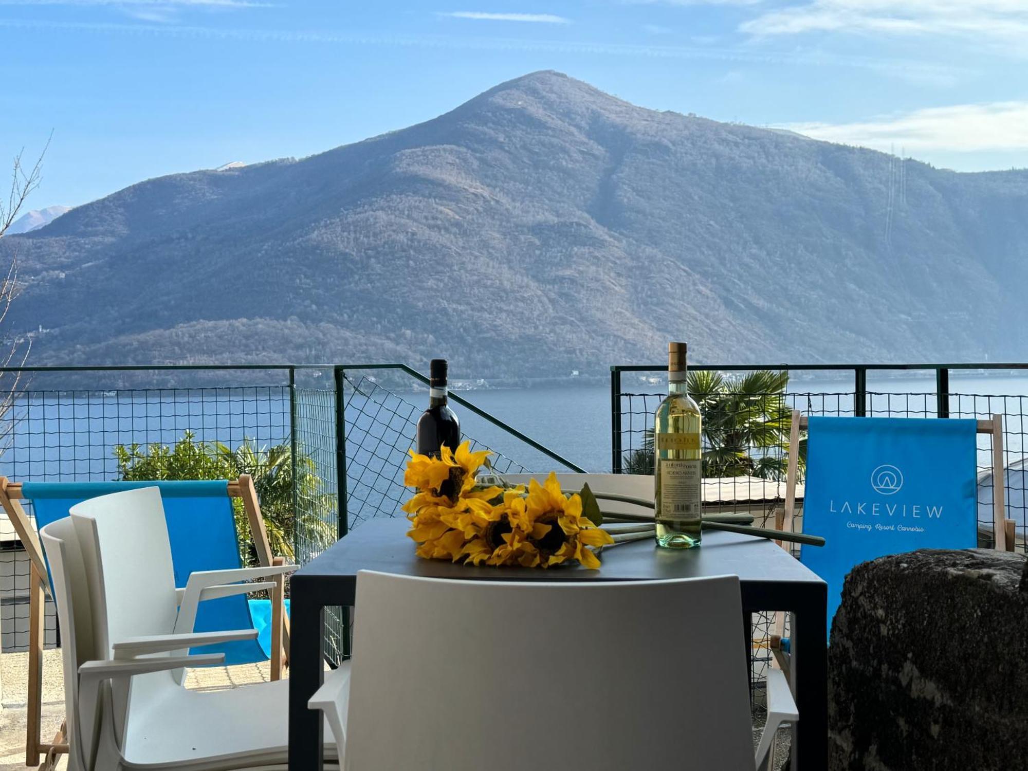 Lakeview Cannobio Camping & Resort Exteriör bild