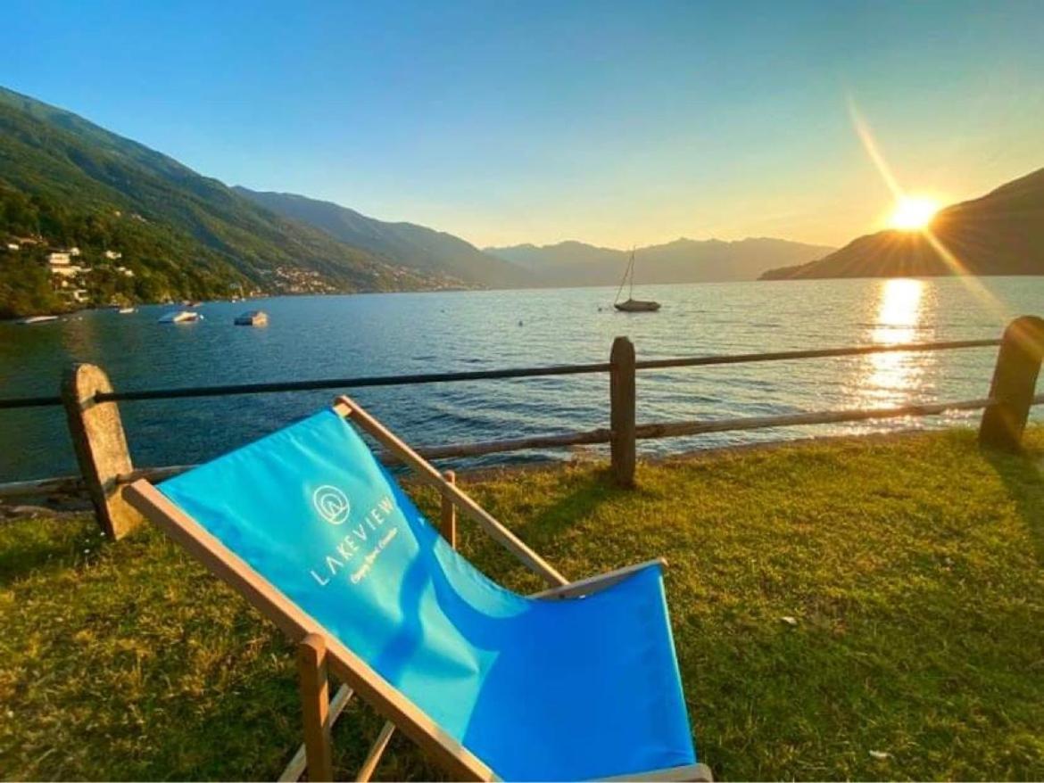 Lakeview Cannobio Camping & Resort Exteriör bild