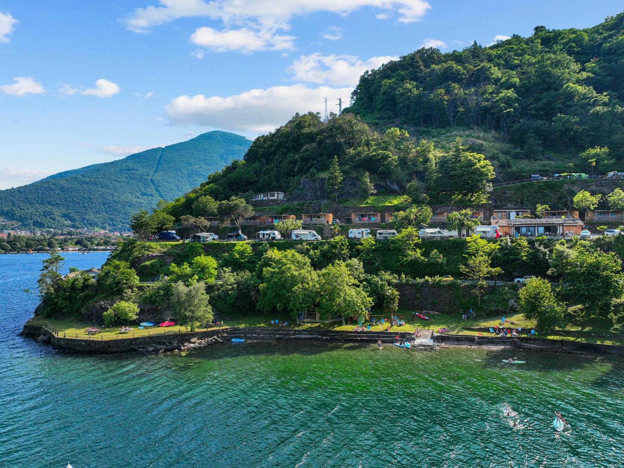 Lakeview Cannobio Camping & Resort Exteriör bild